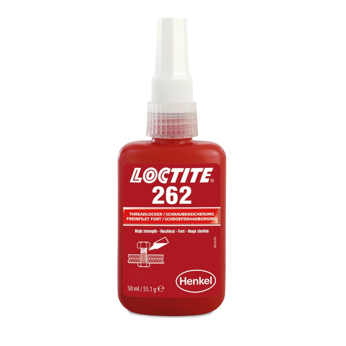 Środek do zabezpieczania gwintów HENKEL-LOCTITE 262 50ML
