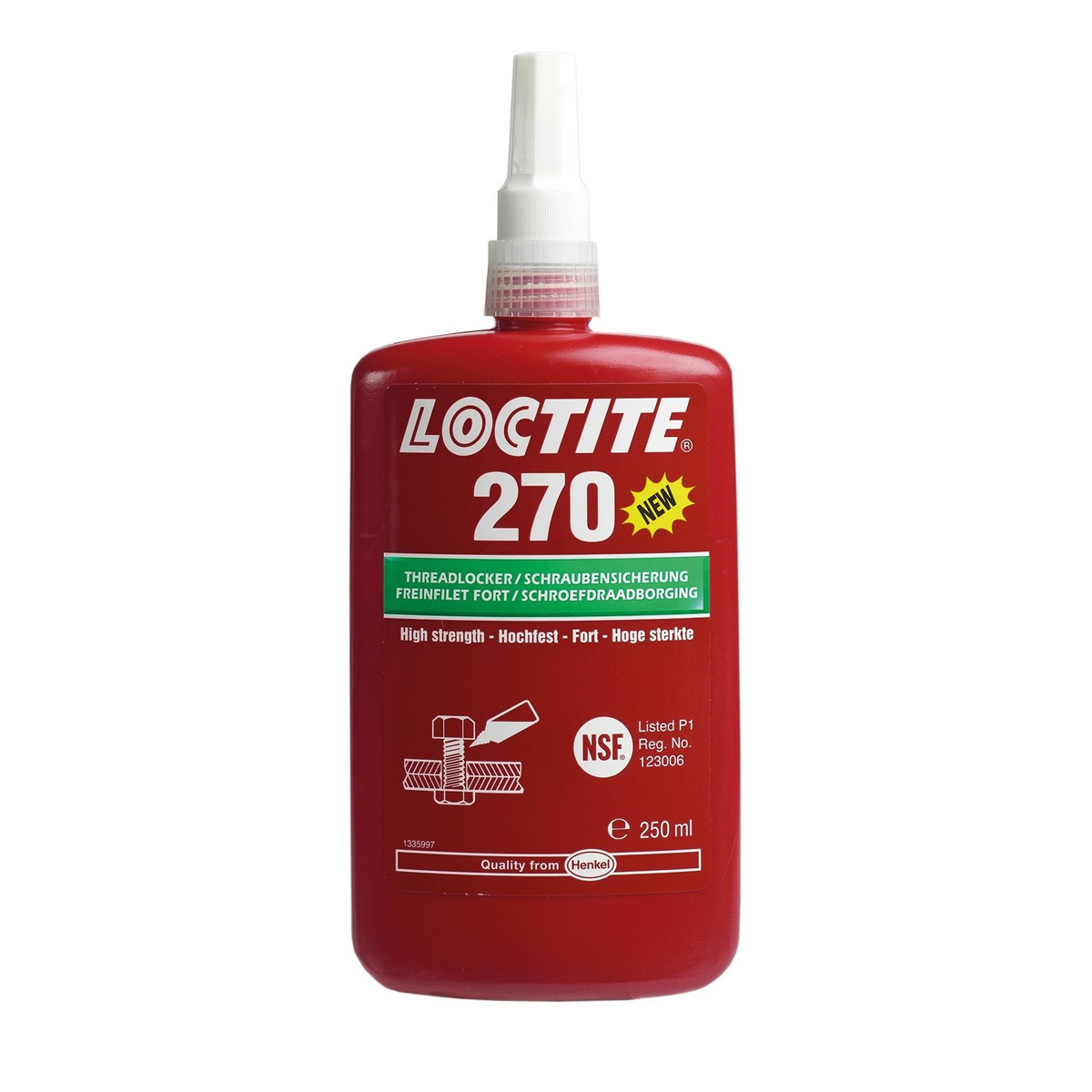 Środek do zabezpieczania gwintów HENKEL-LOCTITE 270 250ML 33787