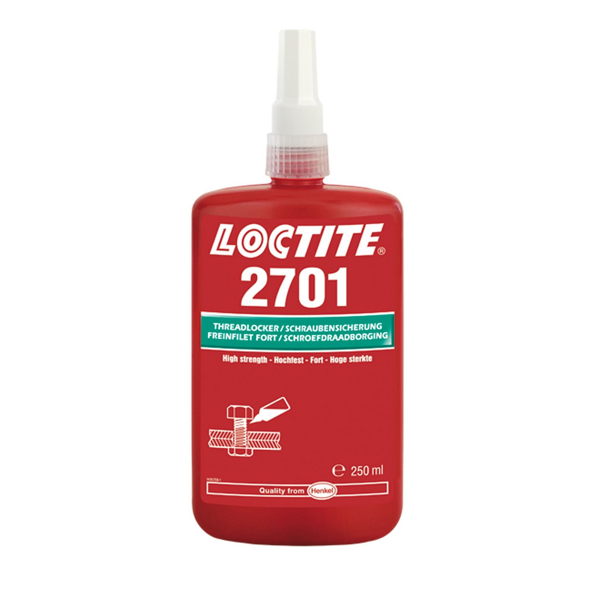 Środek do zabezpieczania gwintów HENKEL-LOCTITE 2701 250ML 19150