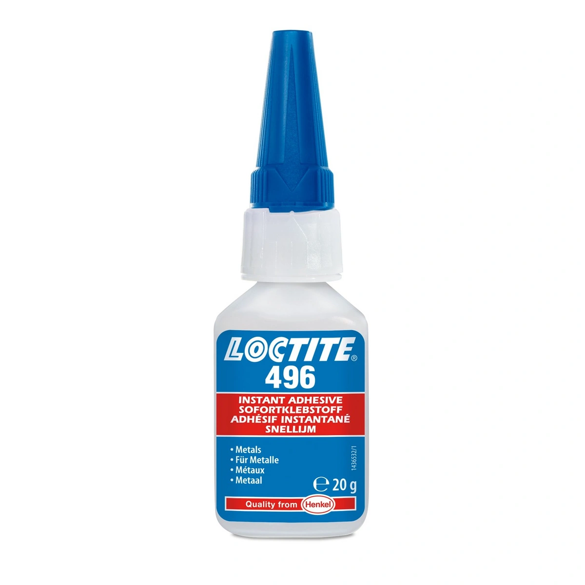 Klej błyskawiczny HENKEL-LOCTITE 496 20G