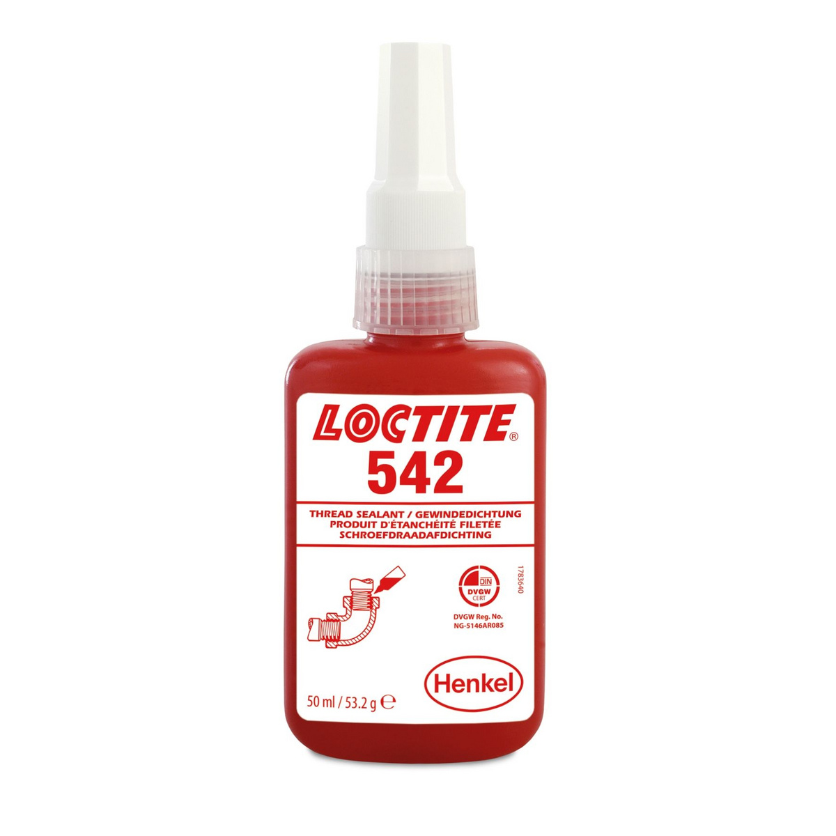 Uszczelniacz HENKEL-LOCTITE 542 50ML 33866