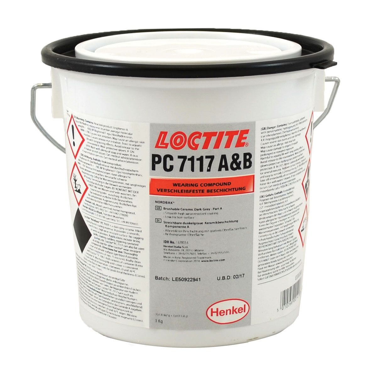 Powłoka epoksydowa z wypełniaczem ceramicznym HENKEL-LOCTITE 7117 1KG 