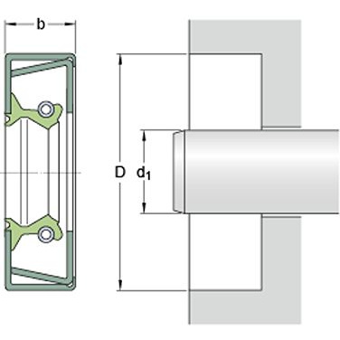 Uszczelnienie SKF 33775 