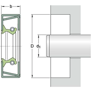 Uszczelnienie SKF 35083