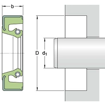 Uszczelnienie SKF 63717