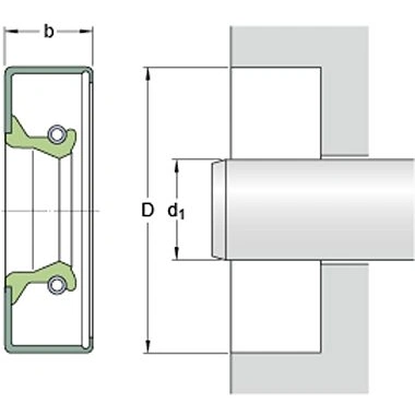 Uszczelnienie SKF 8646