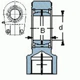 Łożysko ślizgowe INA ELGES GIHRK50-DO-B 50x75x35
