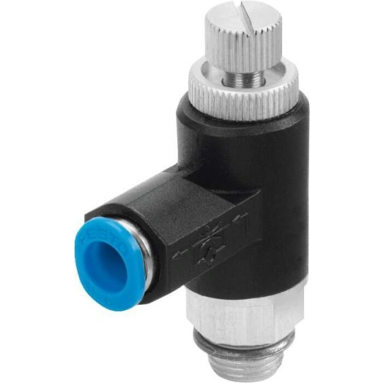 Zawór FESTO GRLA-1/8-QS-6-RS-B