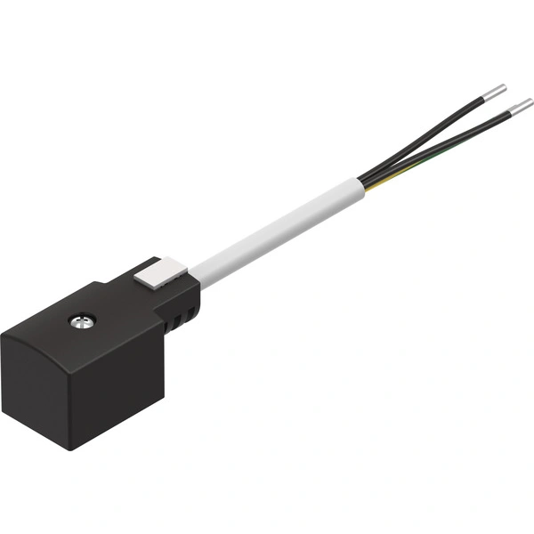 Gniazdo wtykowe z kablem FESTO KMF-1-24DC-5-LED