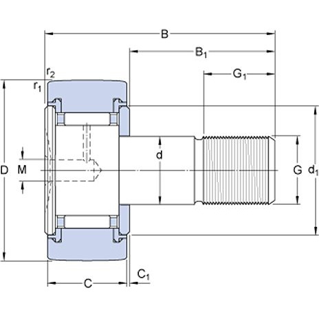 Łożysko SKF KR 19 PPA 