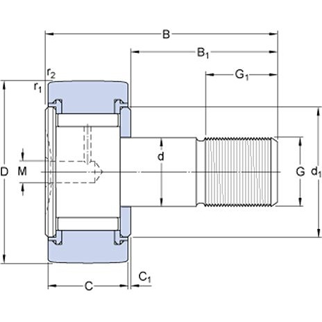 Łożysko SKF KRV 19 PPA 