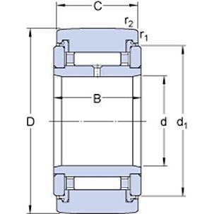 Łożysko SKF NATR 40 PPA 40x80x32 