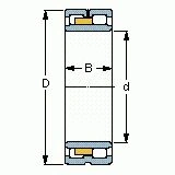 Łożysko walcowe SKF NNU 4930 B/SPC3W33