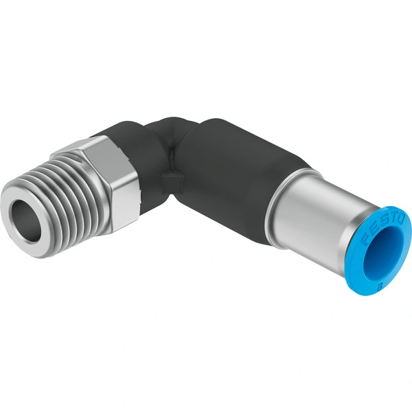 Zacze wtykowe L z odcieciem wyplywu FESTO QSKL-1/4-8