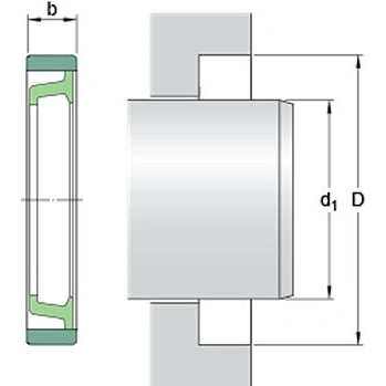 Uszczelnienie SKF SD 20X28X4