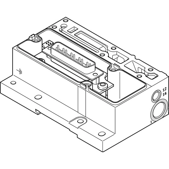 Interfejs elektryczny FESTO VMPA1-MPM-EPL-GU