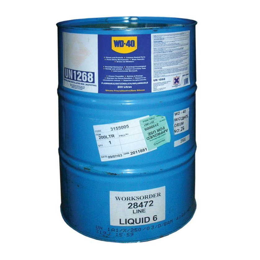 Płyn wielofunkcyjny WD COMPANY WD-40 200LTR beczka 