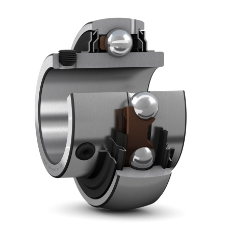 Łożysko kulkowe SKF YAR 205-100-2F 25,4x52x34,1 